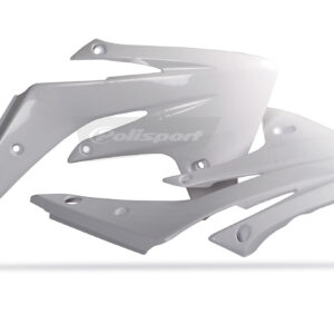 Polisport radiaatori katted Honda CR150R(07-..) valge (8)