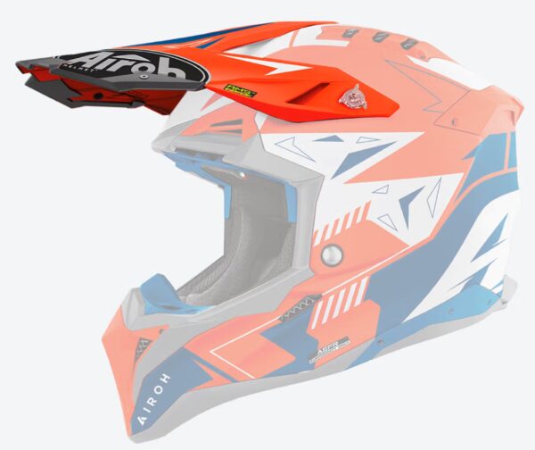 Airoh Aviator 3 Peak Spin oranž fluo