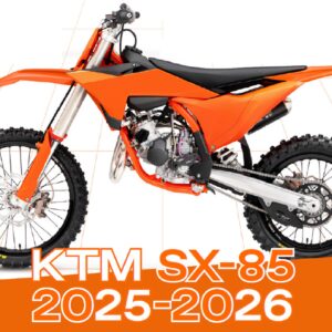 UFO plastdetailide komplekt 5-osa KTM SX85 25-.. oranž 127