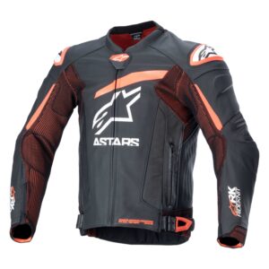 Alpinestars nahktagi GP Plus R v4 RK Black/Red Fluo, 48