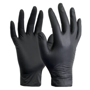 Hyper nitriilkindaid Black L (50 tk)