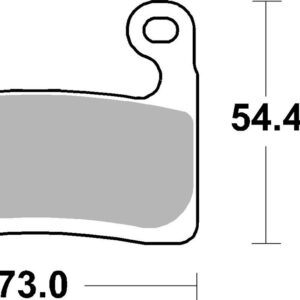 Sbs piduriklotsid Dual Sinter 2