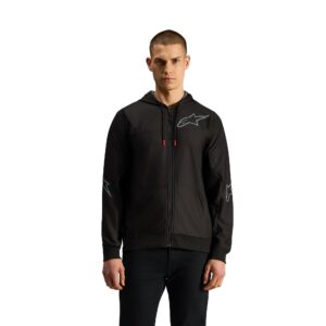 Alpinestars kapuutsiga pusa Session v3 Must, 2XL