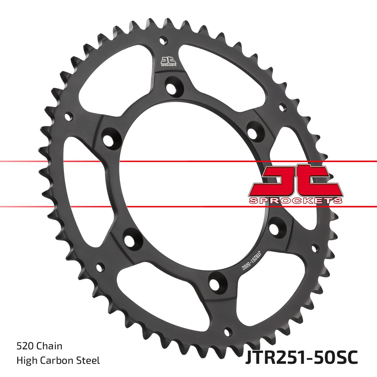 JT tagumine hammasratas SC – isepuhastuv kerge tagumine JTR251.50SC