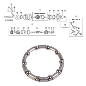 SHIMANO 3-v (SG-3C40). kuularõngas K