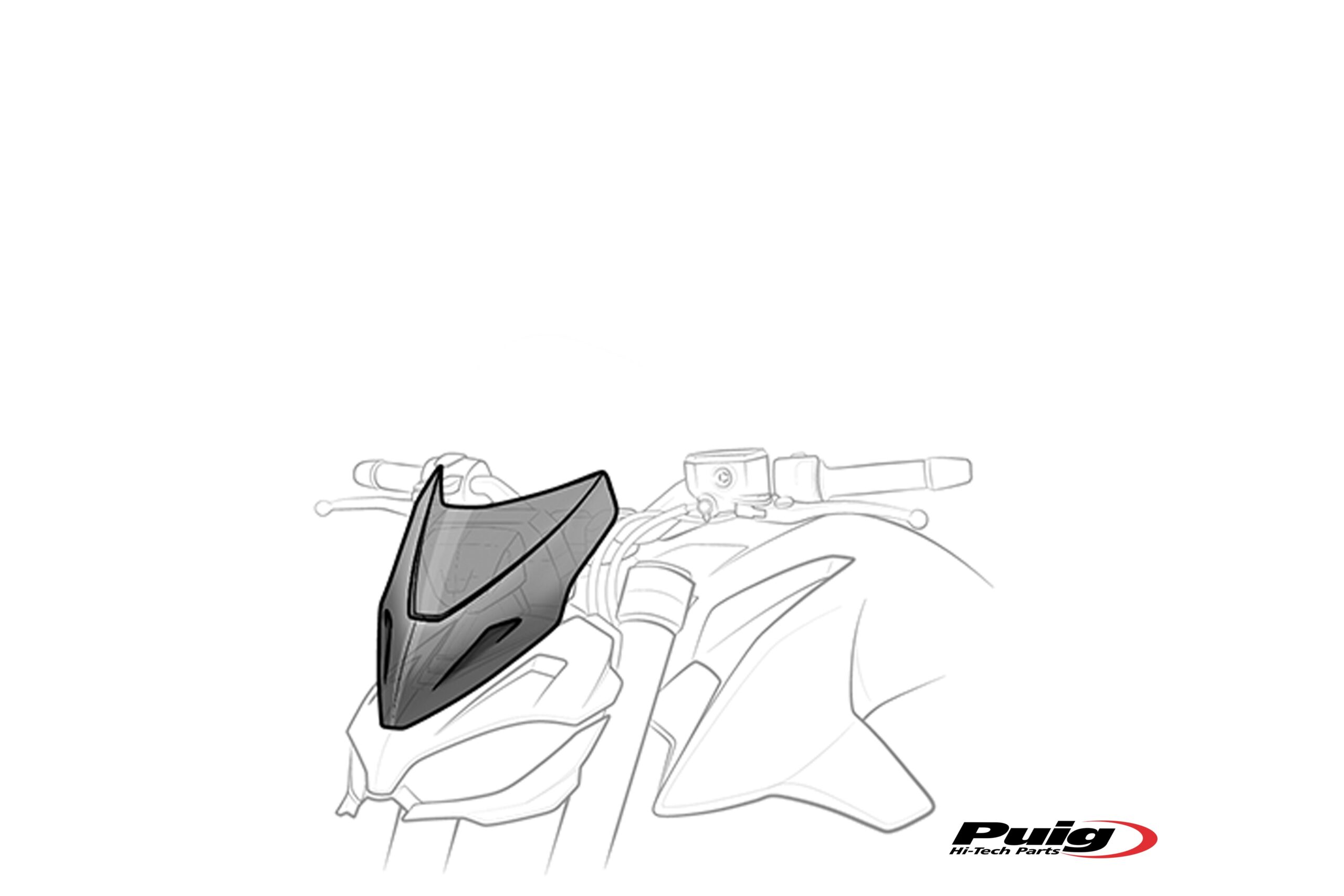 Puig Winds.Next Generation Kawasaki Z750 07-12/R 11-12