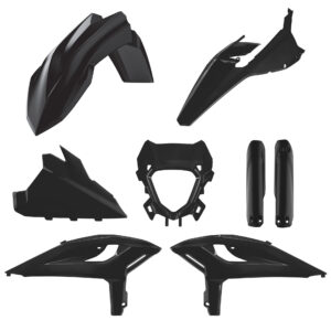 Polisport täielik komplekt Beta RR + X-PRO 2T/4T 25-.. must