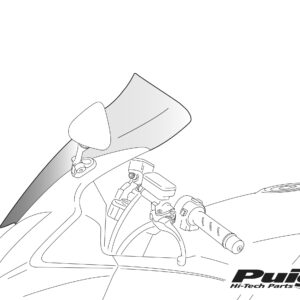 Puig tuuletõkke klaas Touring Yamaha Fjr1300 01-05' / suits