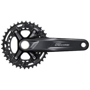Piduriketas SHIMANO FC-M4100-2. 36/26. 175mm alu. Hollowtech. must