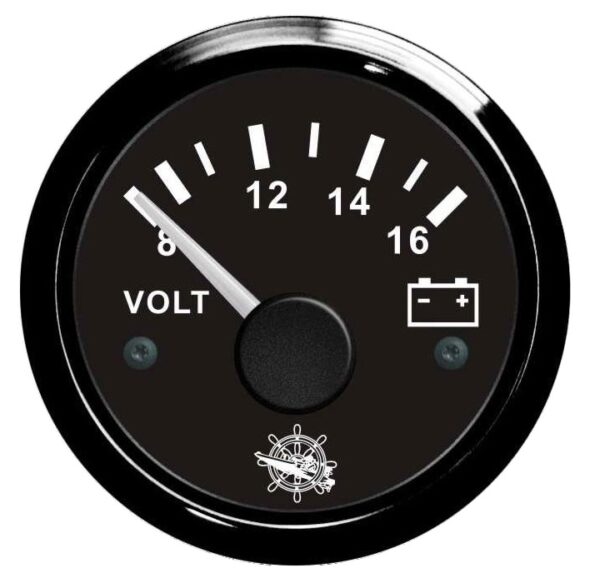 Voltmeeter 12v 8-16 v.