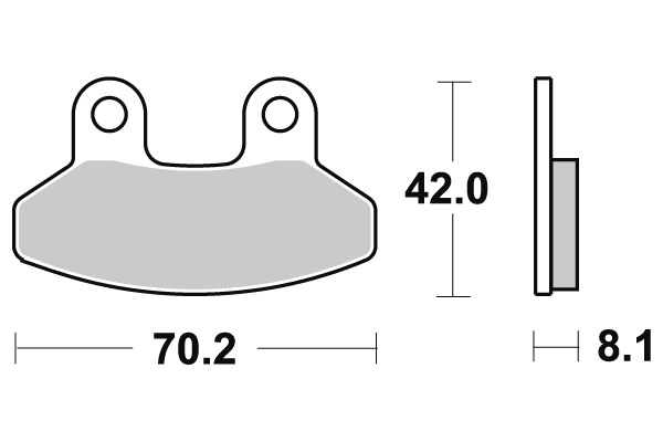 Sbs piduriklotsid keraamilised (792HF)
