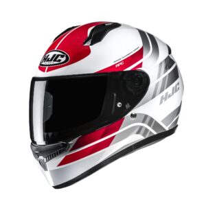 HJC kiiver C10 Hiper White/Red MC1, 2XL