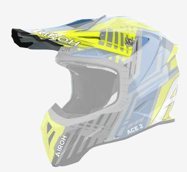 Airoh Aviator Ace 2 visiir Proud Yellow Gloss