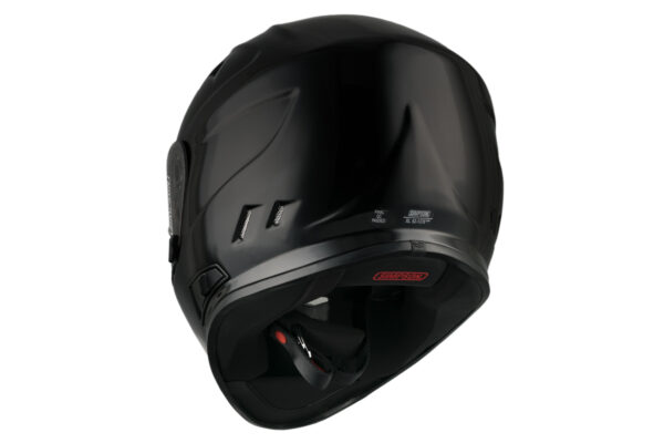 SIMPSON kiiver Venom 06 solid läikiv must, M