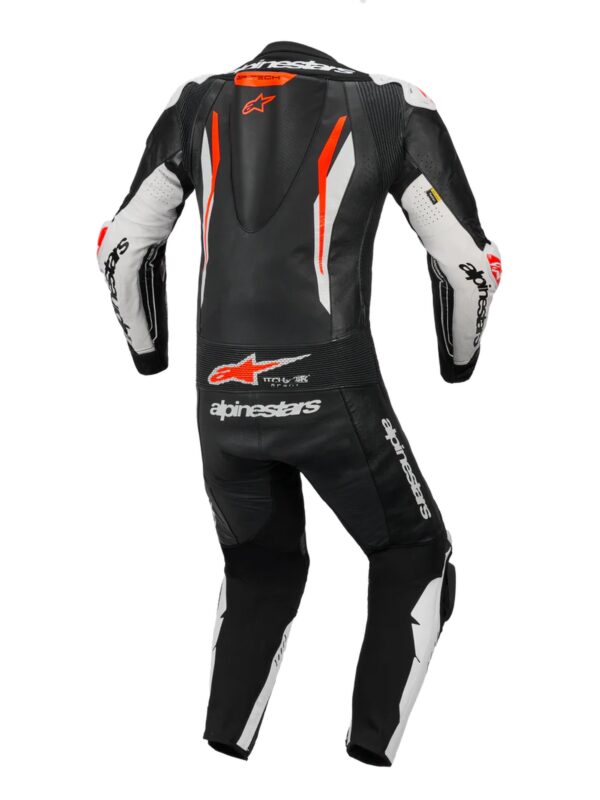 Alpinestars nahkne komplekt 1-osaline GP Tech v5 Must/Valge/Fluo Punane, 52