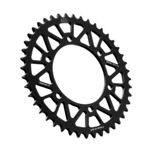 JT tagumine alumiiniumist hammasratas 7075 T6 must JTA486.44BLK