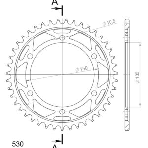 Supersprox tagumine hammasratas 859.43