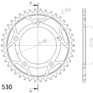 Supersprox / JT tagumine hammasratas 302.42