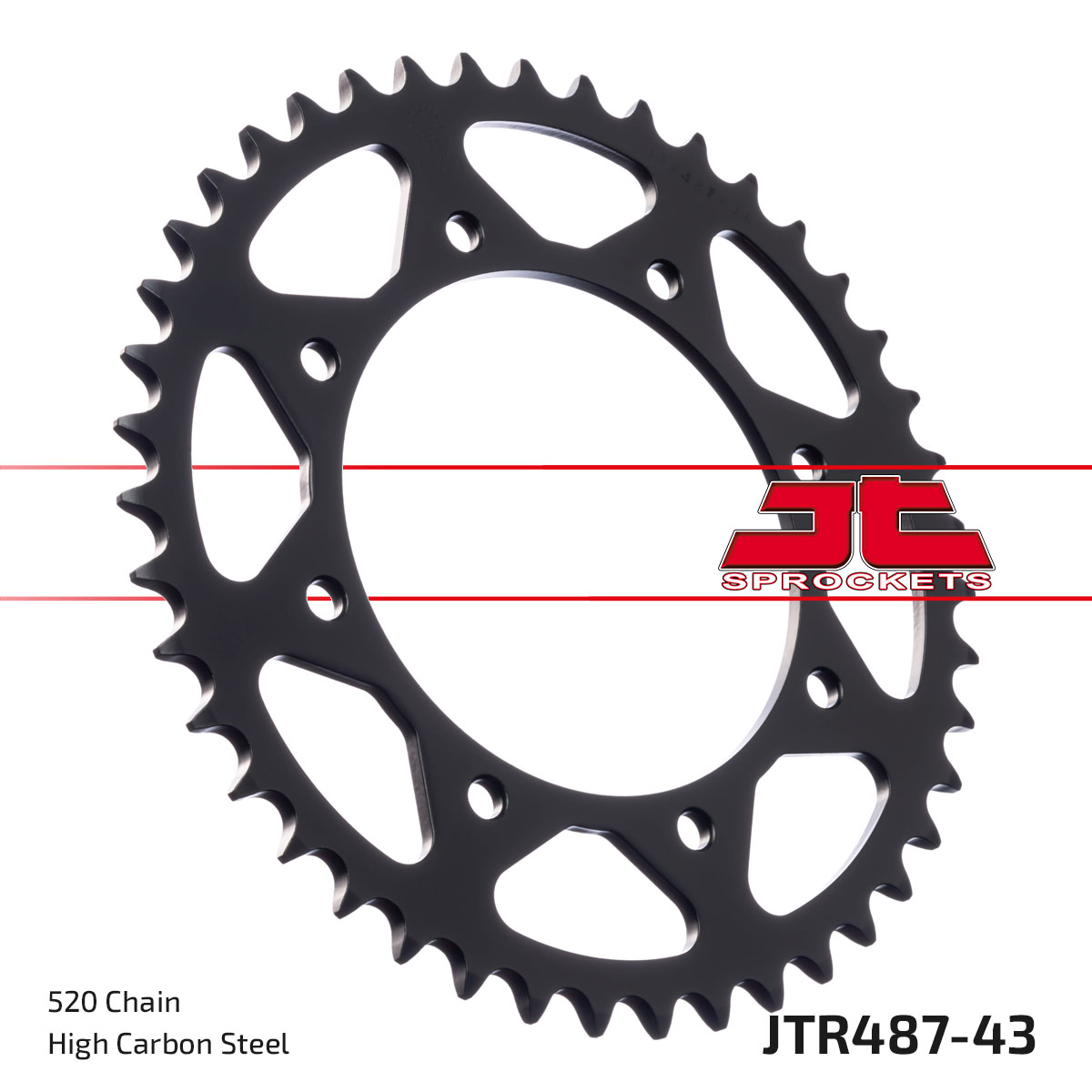 JT tagumine hammasratas JTR487.43