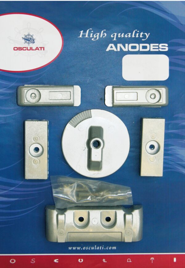 Osculati anoodikomplekt (alu) Mercury Verado 6