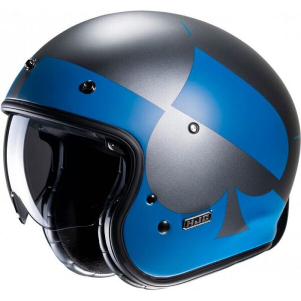 HJC kiiver V31 Kuz Black/Blue MC2SF, 58-59cm L
