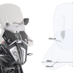 GIVI tuulekaitse KTM 390/790 ADVENTURE