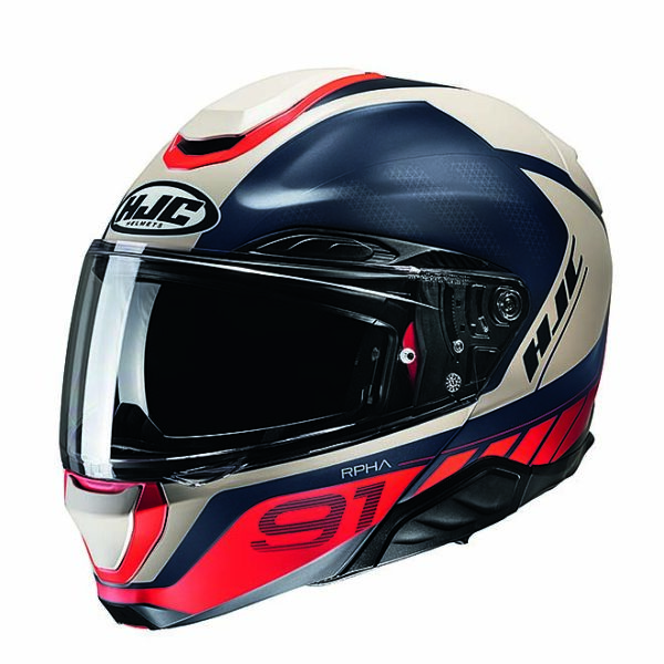 HJC kiiver RPHA 91 Rafino White/Blue/Red MC1SF, 57-58cm M
