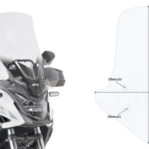 Givi spetsiifiline ekraan läbipaistev 58 x 45 cm (K x L) CB 500 X (19)