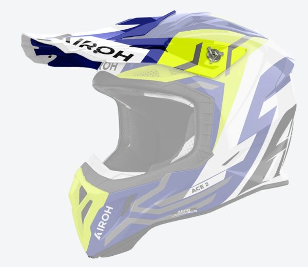 Airoh Aviator Ace 2 visiir Ground Yellow Gloss