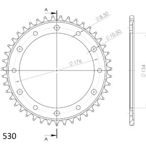 Supersprox / JT tagumine hammasratas 1340.43