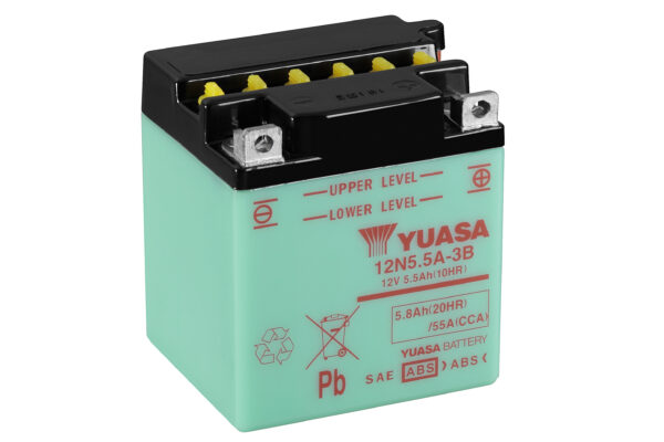 Yuasa aku 12N5.5A-3B (cp) koos acidpack (6)
