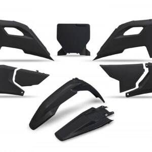 UFO plastdetailide komplekt 5-osa Black 001 HVA TC/FC 125-450 23-24