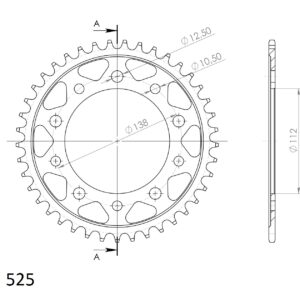 Supersprox / JT tagumine hammasratas 1304.41