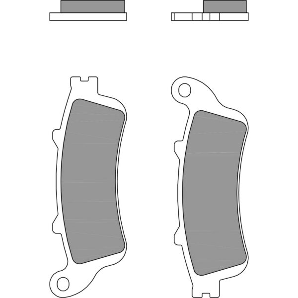 Brembo piduriklotsid Sintered Rear Road