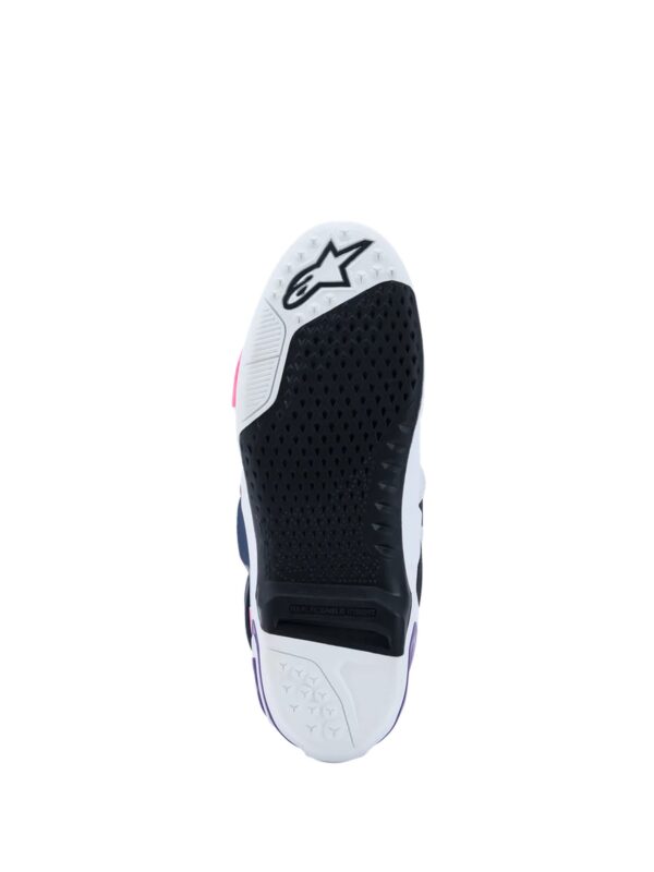Alpinestars Boot Tech 10 valge/violetne/fluoro roosa, 44.5
