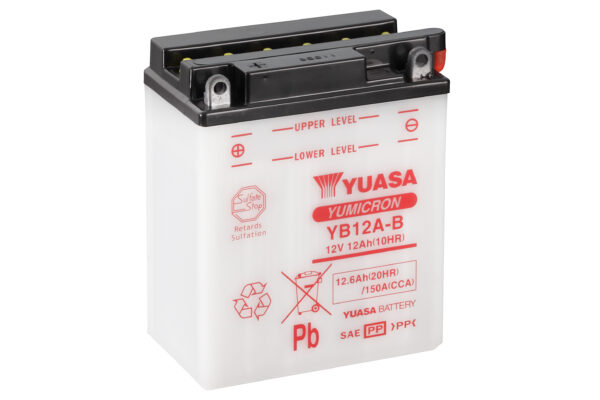 Yuasa aku YB12A-B (cp) koos happepakiga (4)