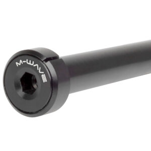 Läbivõll. 148mm. Shimano-tüüpi M12x178mm x P1.5xT20.0. must