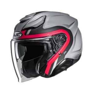 HJC kiiver F31 Bask Red/Gray MC1SF, L