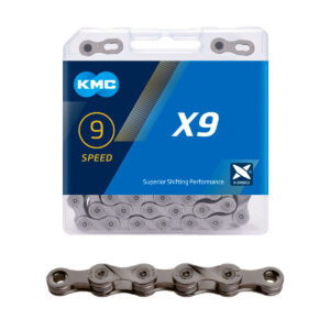 Kett 9-v KMC X9, hall, 1/2 x 11/128", 114L