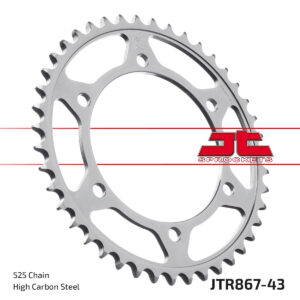 JT tagumine hammasratas JTR867.43