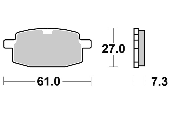 Sbs piduriklotsid keraamilised (619HF) - Image 2