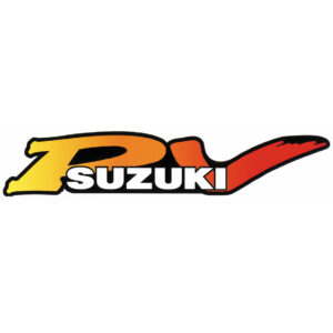 Tec-X dekorikomplekt Valge/Oranž Suzuki PV50