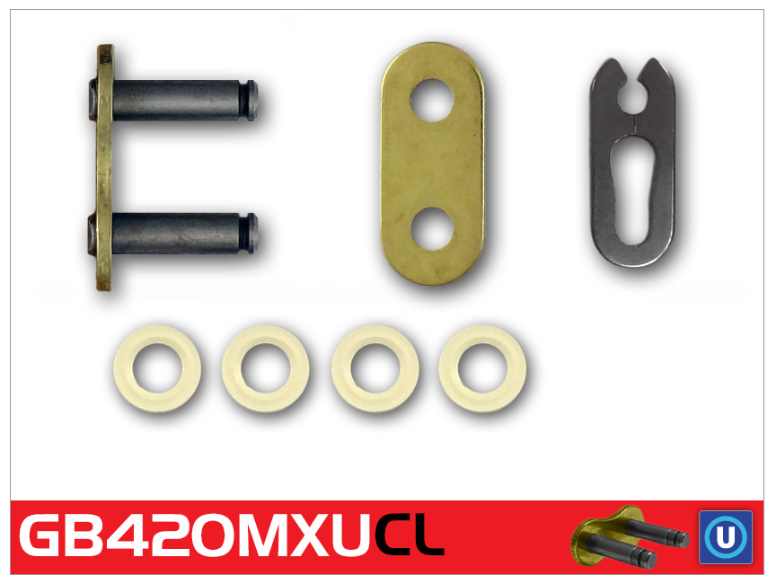 RK GB428MXU ühenduslüli Gold