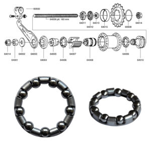 SHIMANO 1-v (CB-E110). kuularõngas C