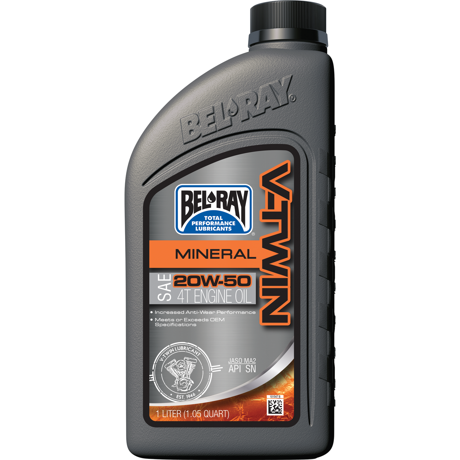 Bel-Ray V-Twin mineraalõli 20W-50 1L