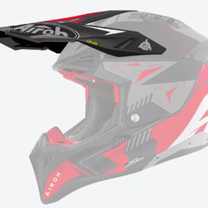 Airoh Aviator 3 Peak Spin punane matt