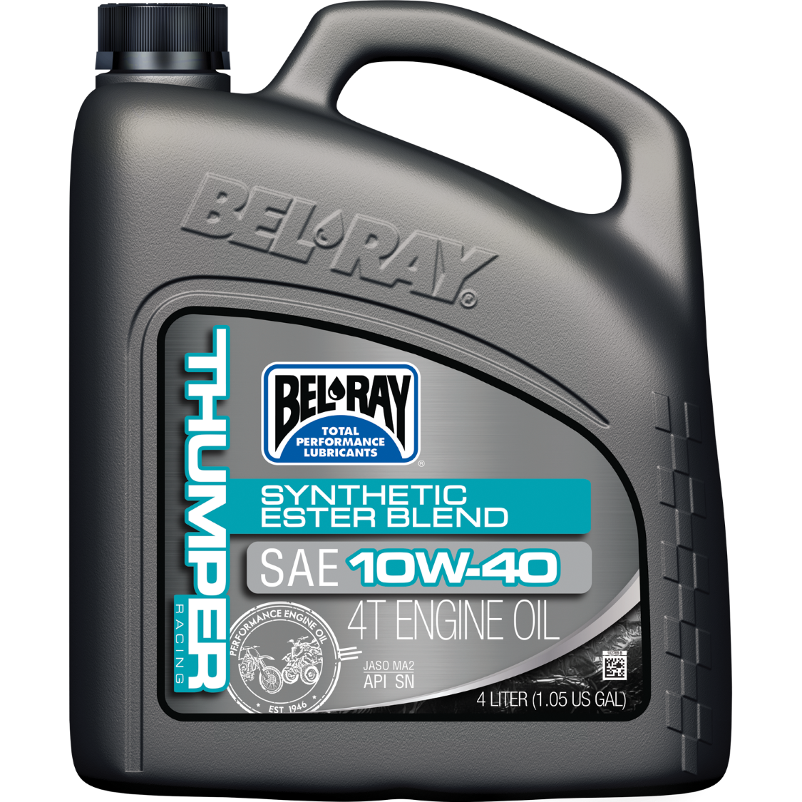 Bel-Ray Thumper Racing sünteetiline estrite segu 4T 10W-40 4L