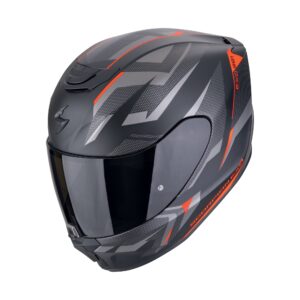 SCORPION kiiver EXO-391 AAXO matt must-punane, L