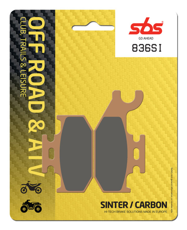 Sbs piduriklotsid paagutatud offroad
