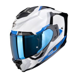 SCORPION kiiver EXO-1500 AIR ARENA White-Blue, S